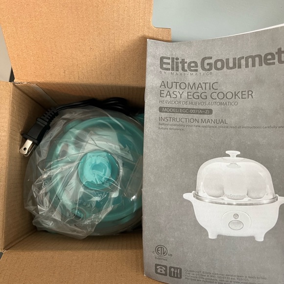 Elite Gourmet easy egg cooker - Picture 2 of 4